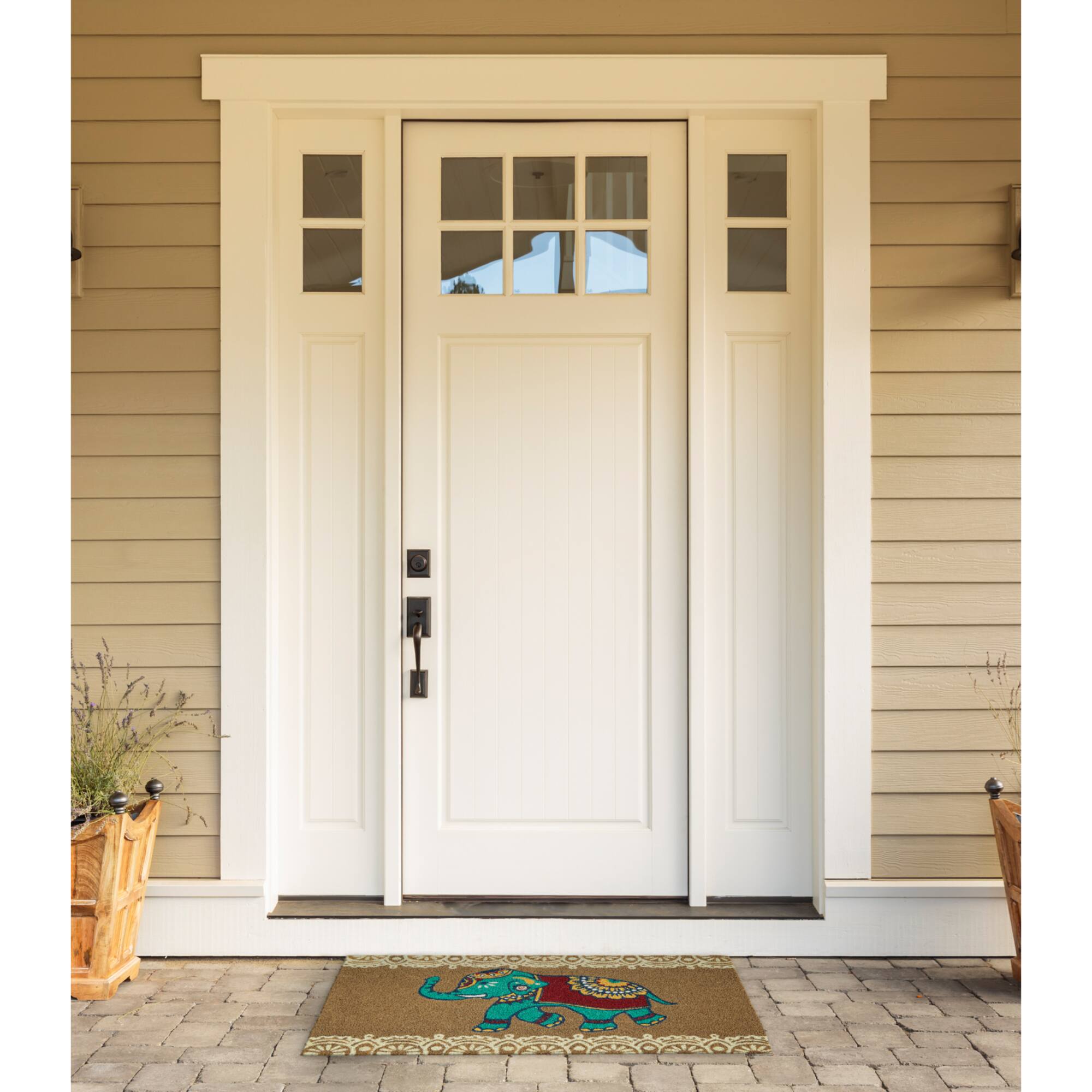 Indian Elephant Doormat